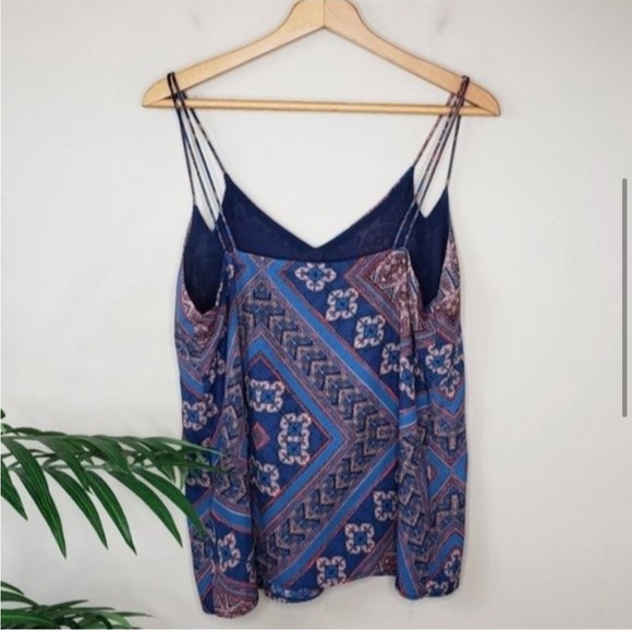 Stitch Fix Skies Are Blue | Scarf Print Cami Tank - Picture 5 of 5